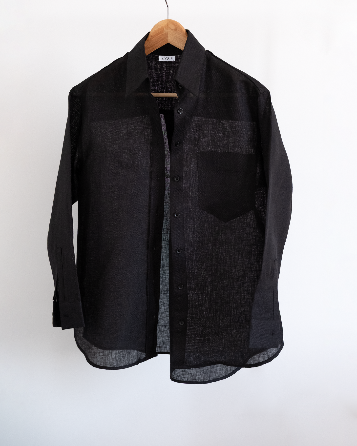 Black Linen Shirt
