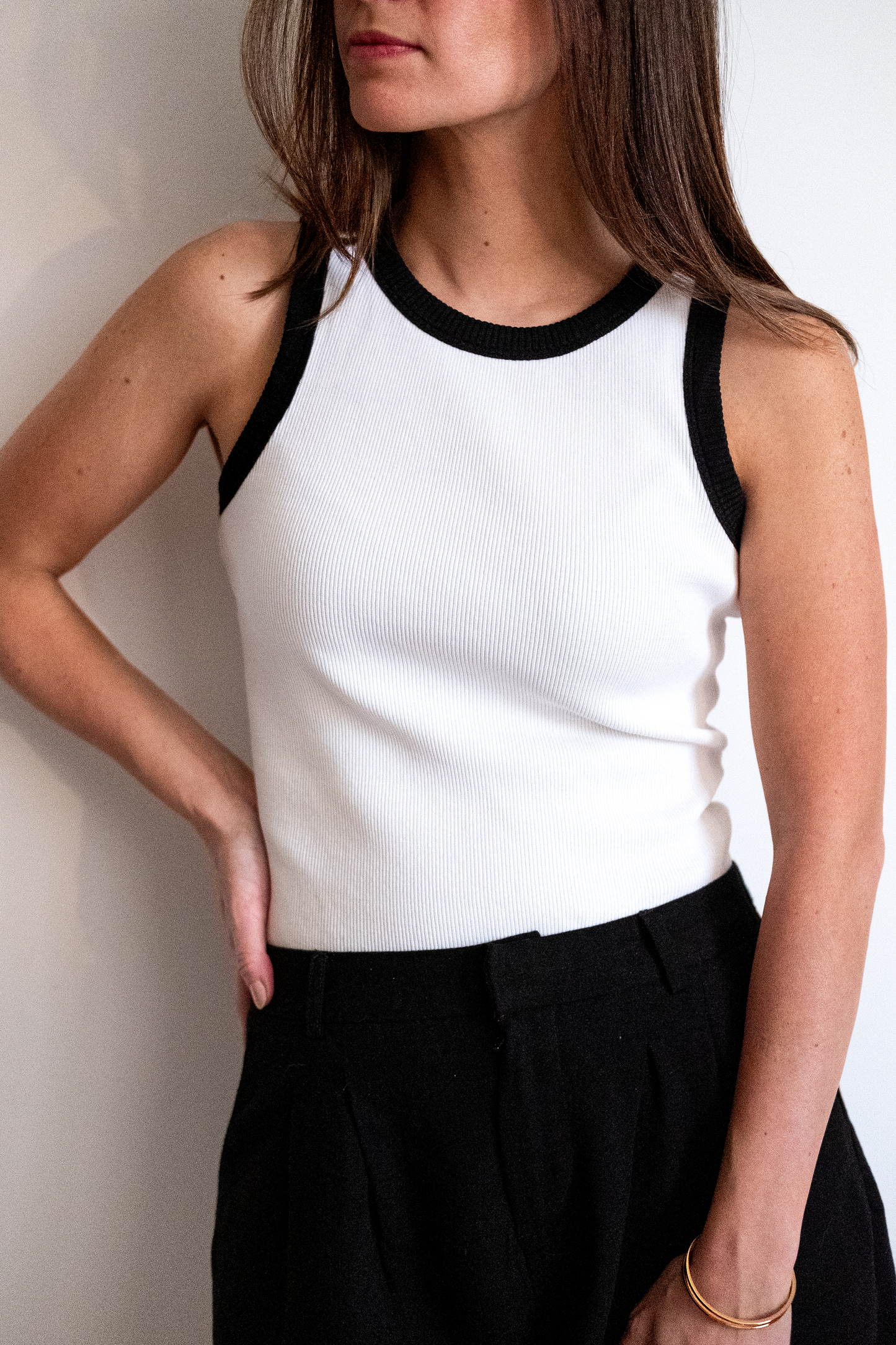 White Tank Top