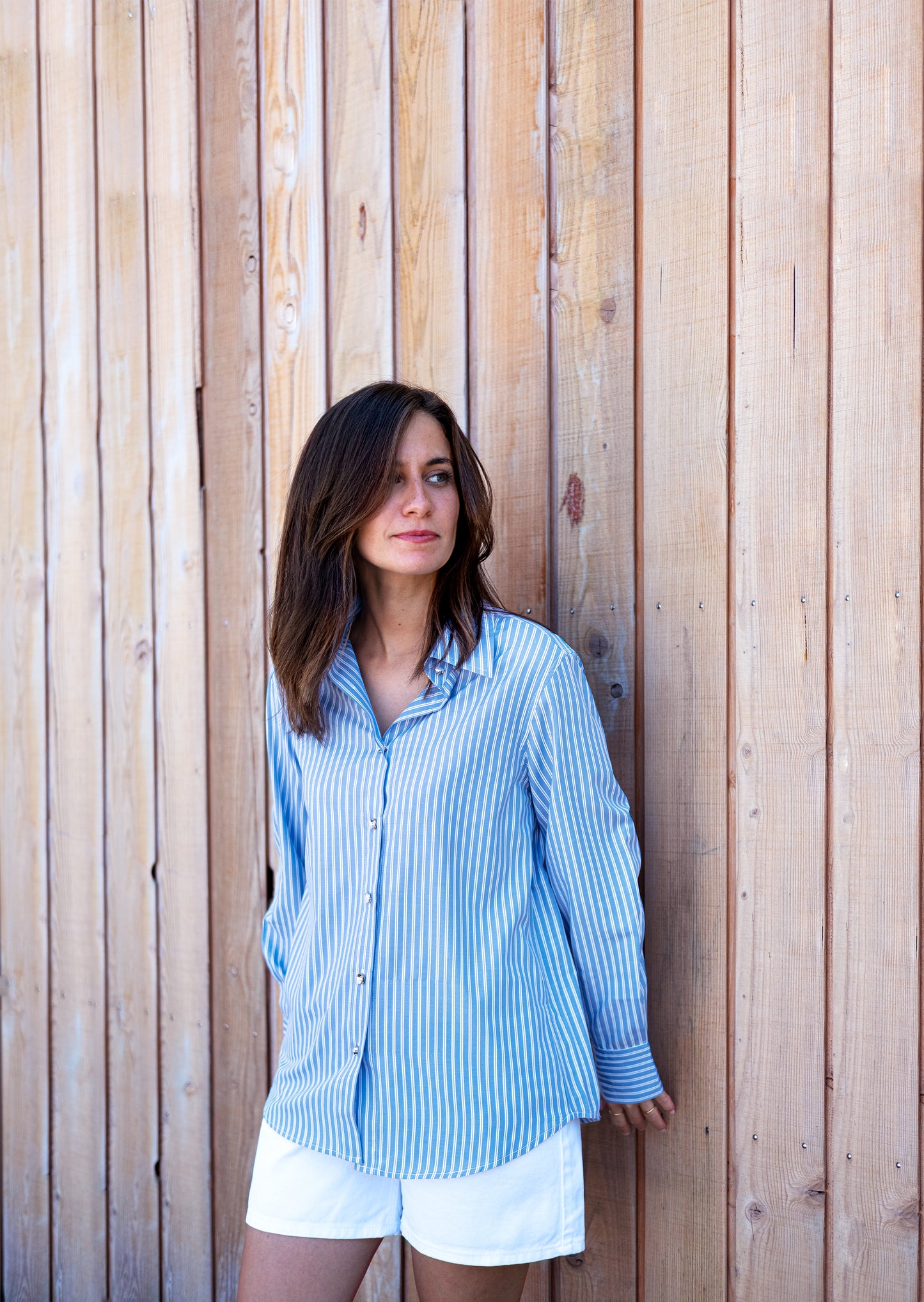 Blue Striped Shirt