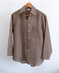 Brown Linen Shirt
