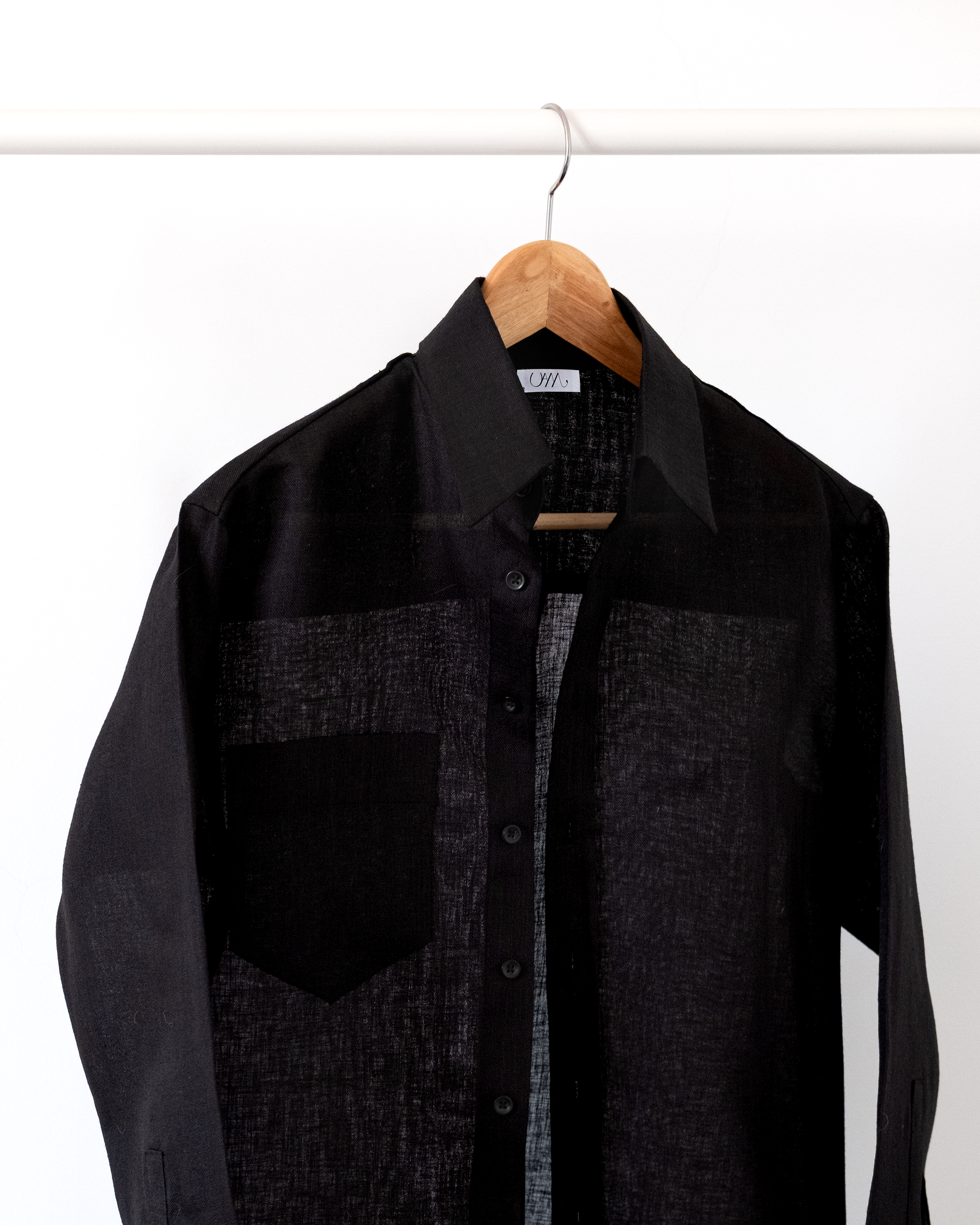Black Linen Shirt