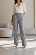 Grey classic pants