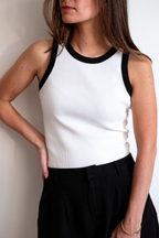 White Tank Top