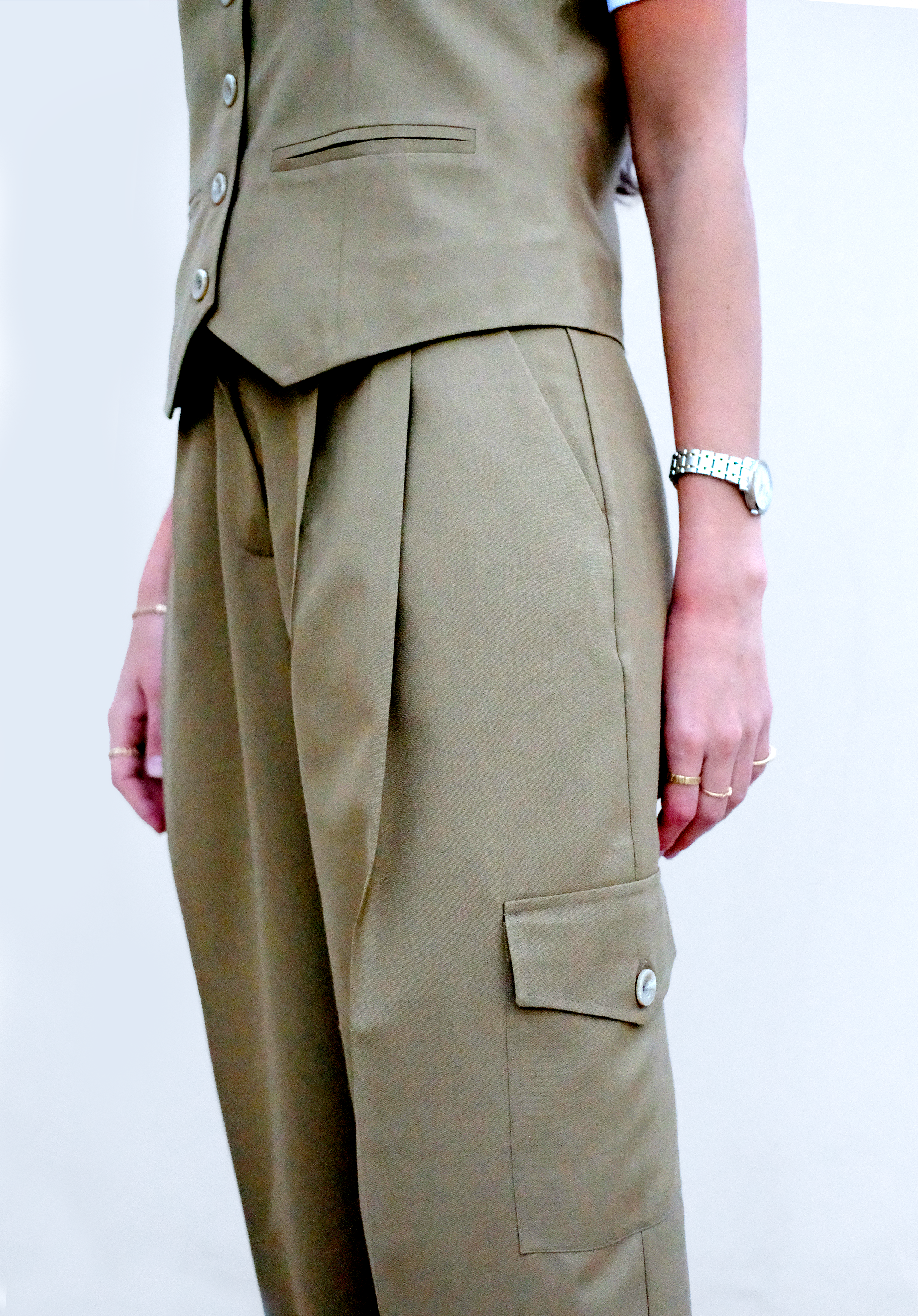 Olive Vest